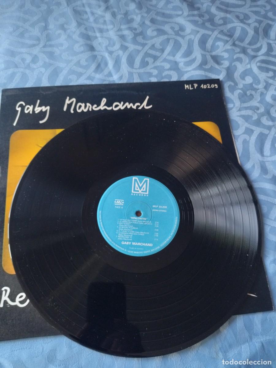 Discos de vinilo: Gaby Marchand &ndash; Rencontre, 1974 - Foto 4