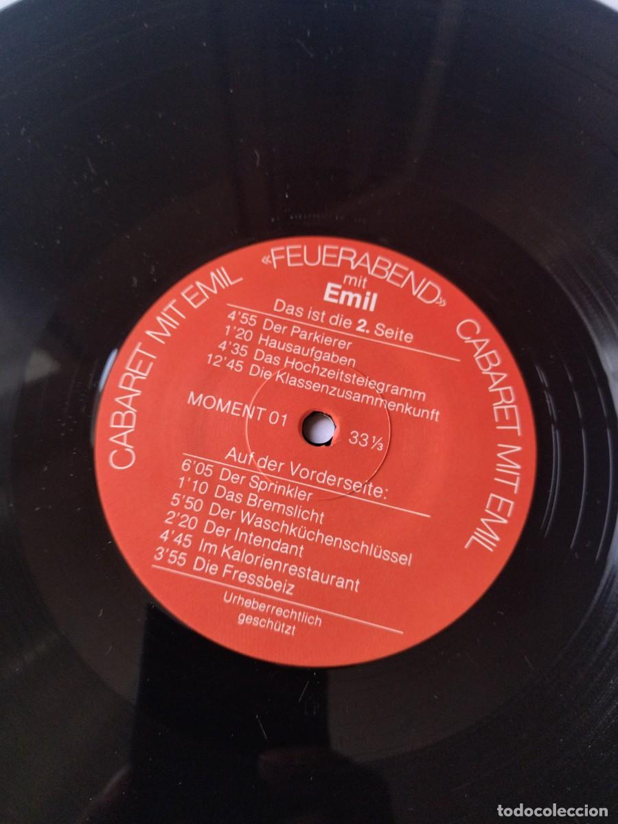 Discos de vinilo: Emil &ndash; Feuerabend, suiza comedia. 1981 - Foto 5