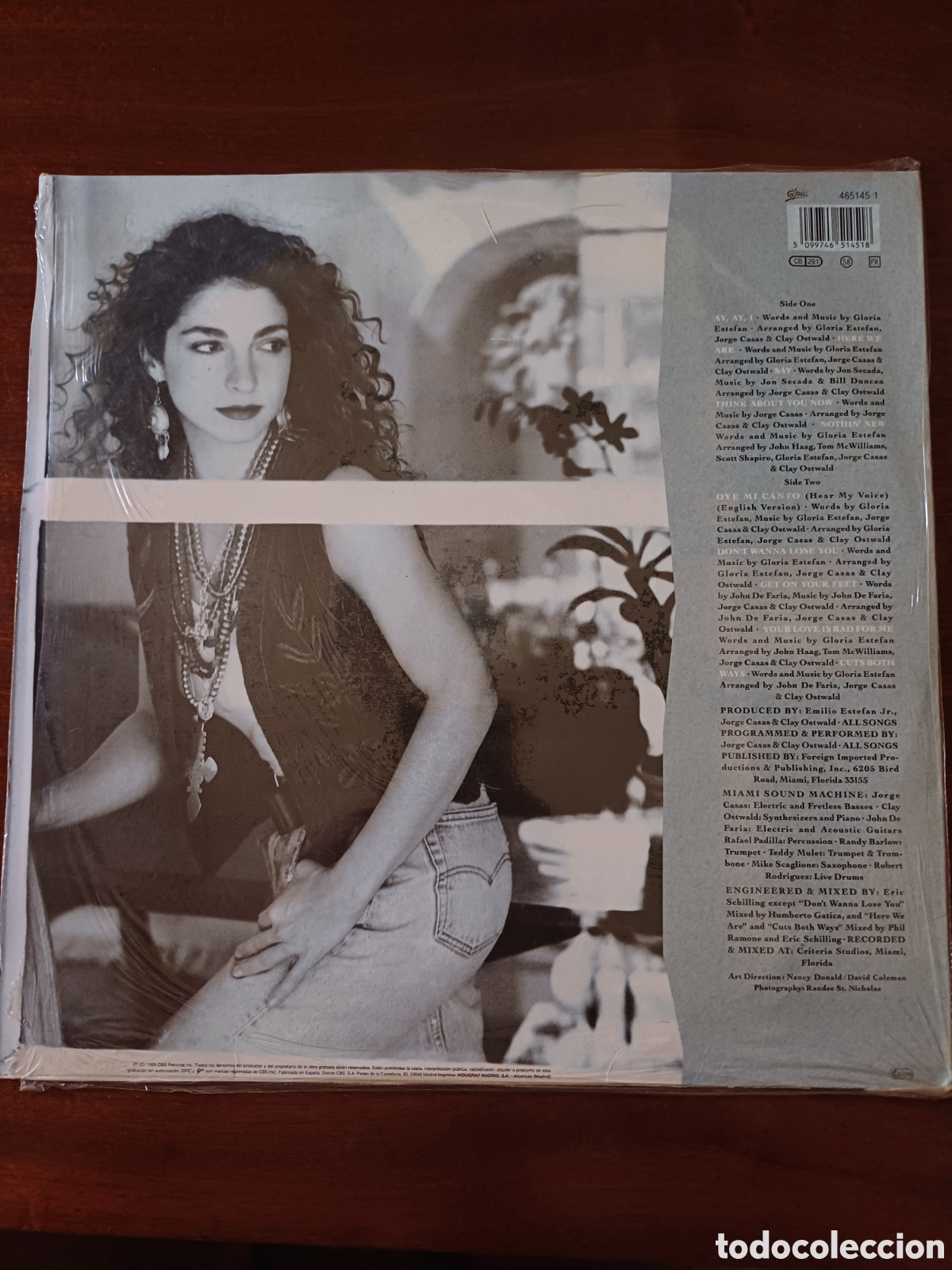 Discos de vinilo: Gloria Estefan Cuts both ways Lp 1989 - Foto 2