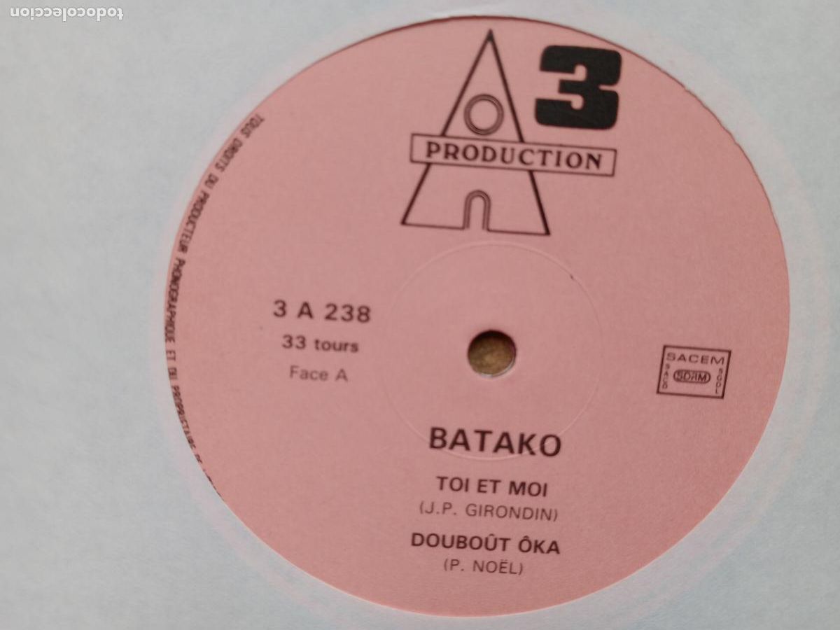 Discos de vinilo: Batako - Batako. Edici&oacute;n francesa - Foto 3