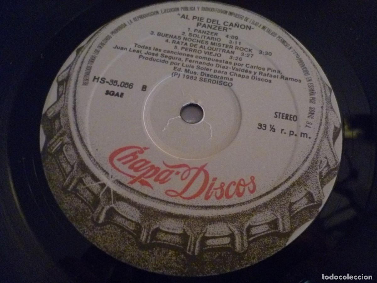 Discos de vinilo: Panzer Al Pie Del Ca&ntilde;&oacute;n LP Original Espa&ntilde;a 1982 - Foto 8