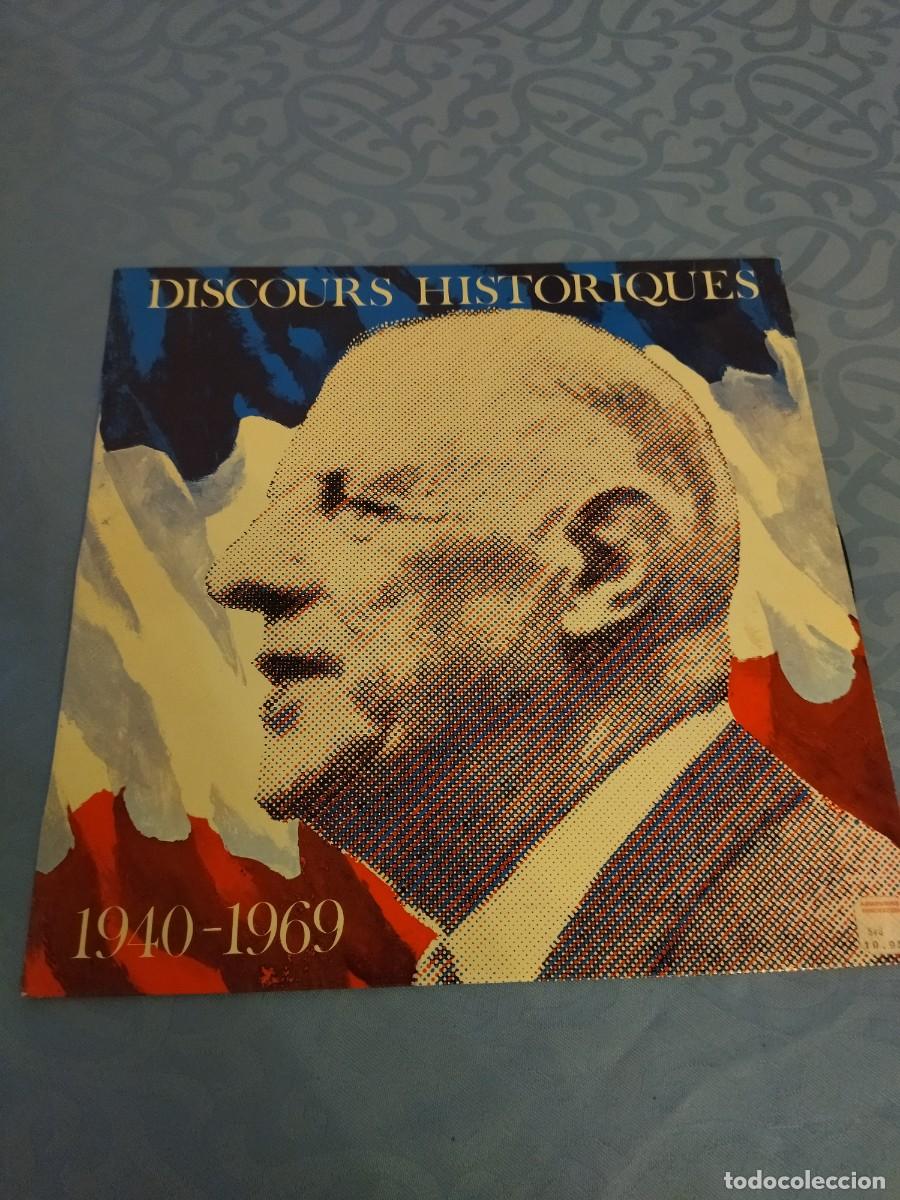 Discos de vinilo: Charles de Gaulle Discursos hist&oacute;ricos - Foto 1