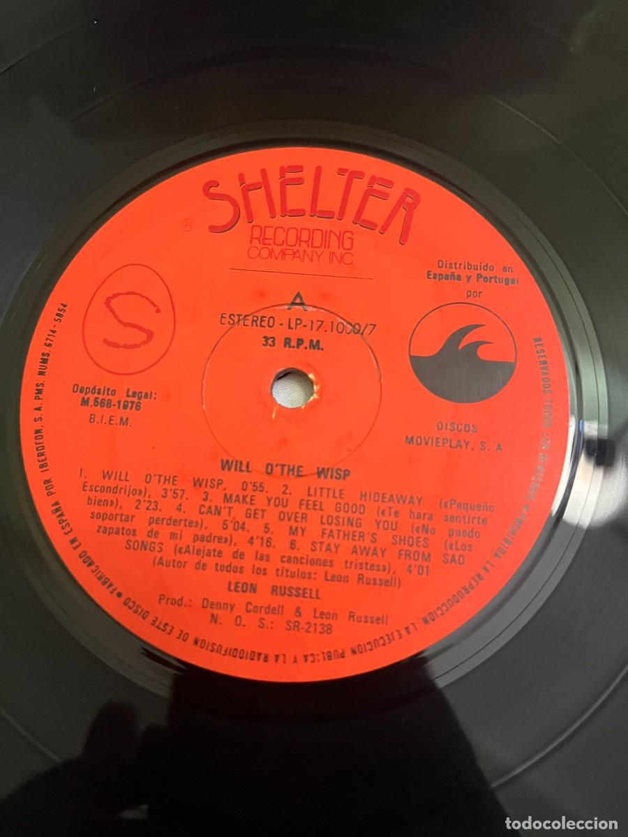 Discos de vinilo: Leon Russell Will O The Wisp - Foto 4