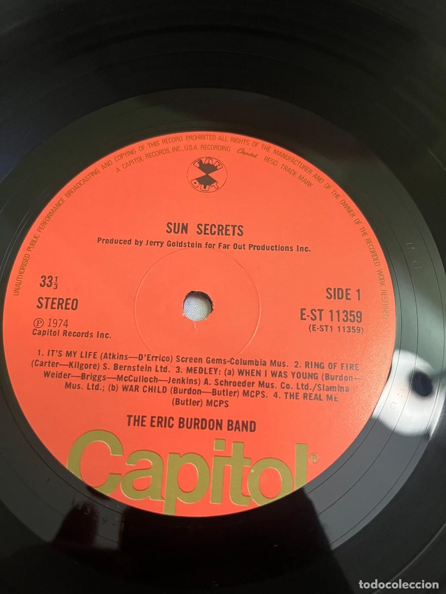 Discos de vinilo: The Eric Burdon Band &lrm;&ndash; Sun Secrets - Foto 4