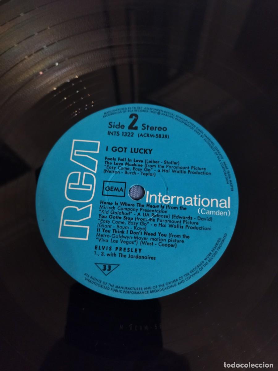 Discos de vinilo: Elvis &ndash; I Got Lucky, 1971 - Foto 3