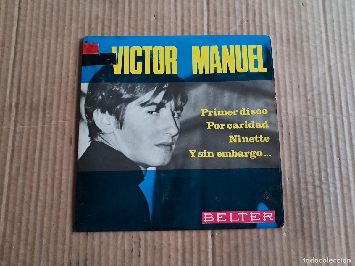 Discos de vinilo: VICTOR MANUEL - PRIMER DISCO EP 4 TEMAS 1966 - Foto 1