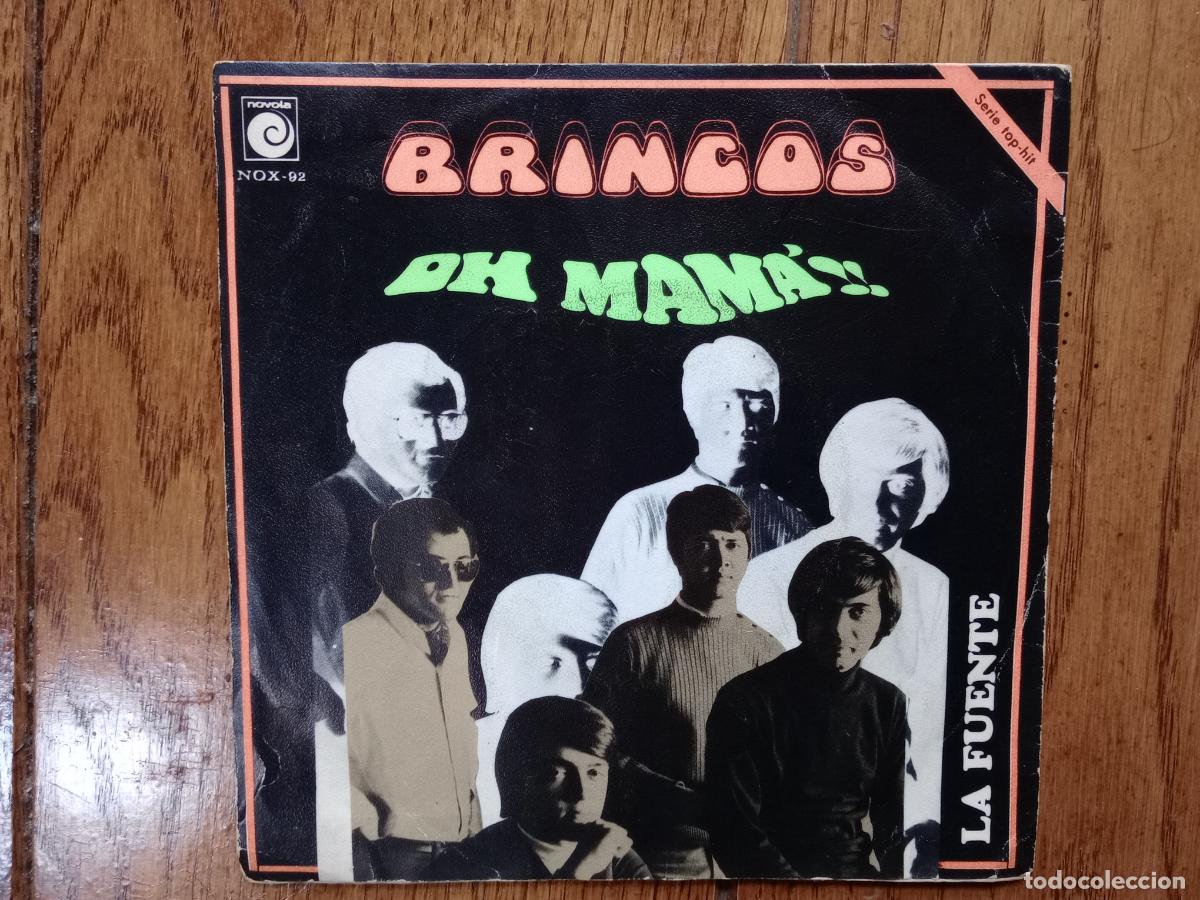 Discos de vinilo: Brincos - oh mam&aacute; + la fuente - Foto 2