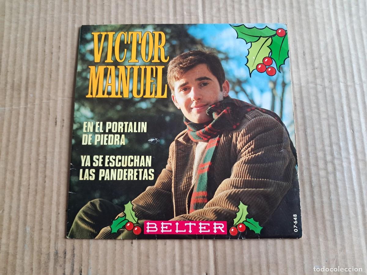 Discos de vinilo: VICTOR MANUEL - EN EL PORTALIN DE PIEDRA SINGLE 1969 - Foto 1