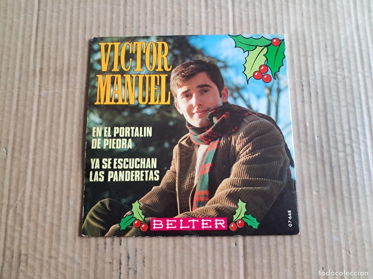 Discos de vinilo: VICTOR MANUEL - EN EL PORTALIN DE PIEDRA SINGLE 1969 - Foto 3