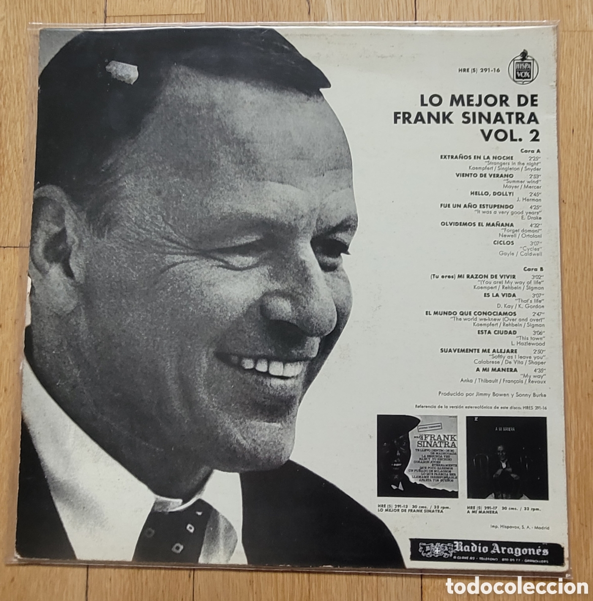 Discos de vinilo: Lo mejor de Frank Sinatra Vol. 2 lp - Foto 2