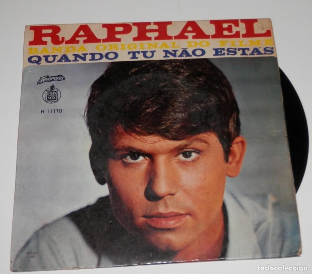 Discos de vinilo: DISCO SINGLE DE VINILLO DE RAPHAEL - Foto 1