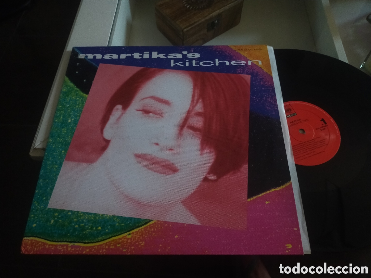 Discos de vinilo: Martikas kitchen maxi Espa&ntilde;a 1991 rareza - Foto 1