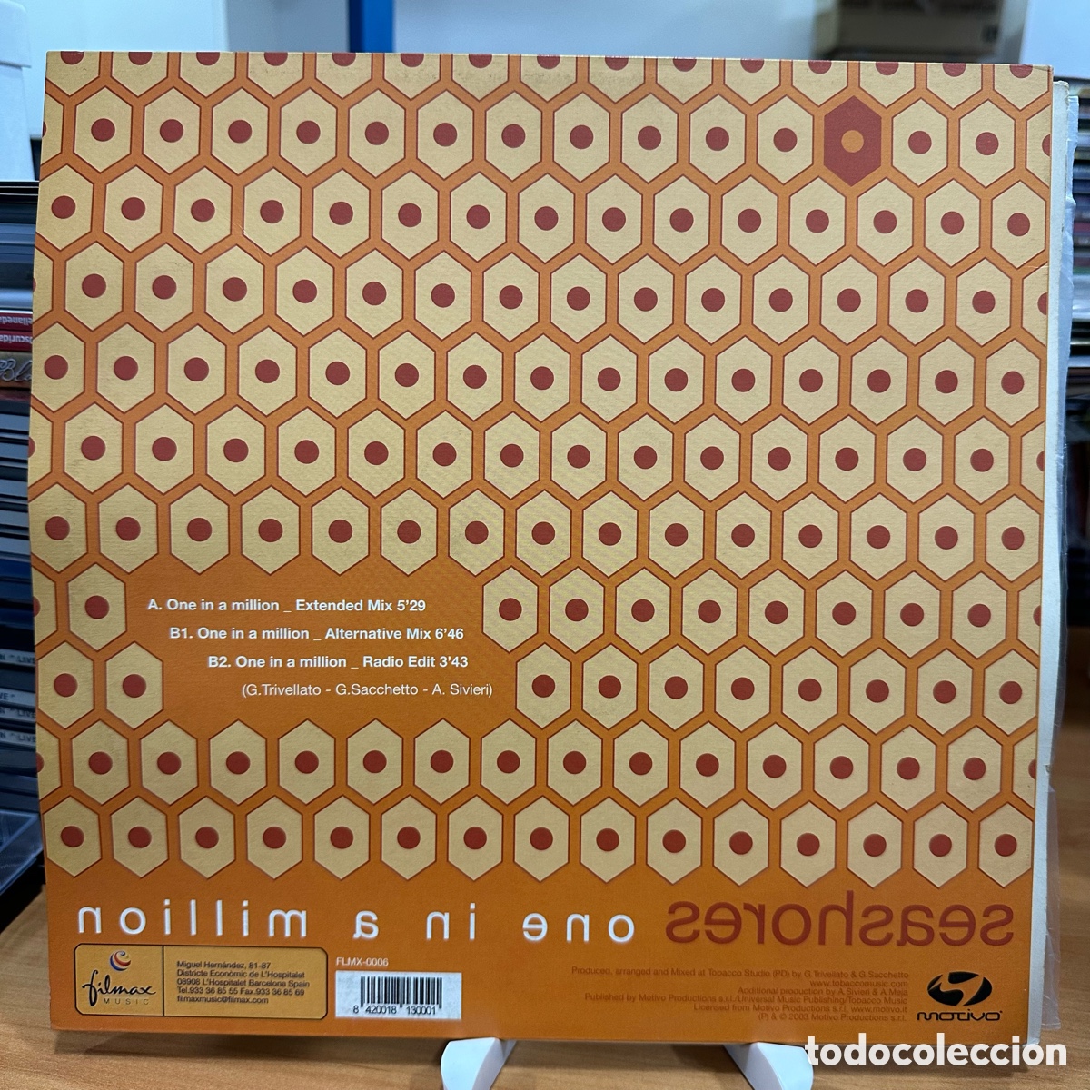 Discos de vinilo: Seashores - One In A Million (12&rdquo;) - Foto 2