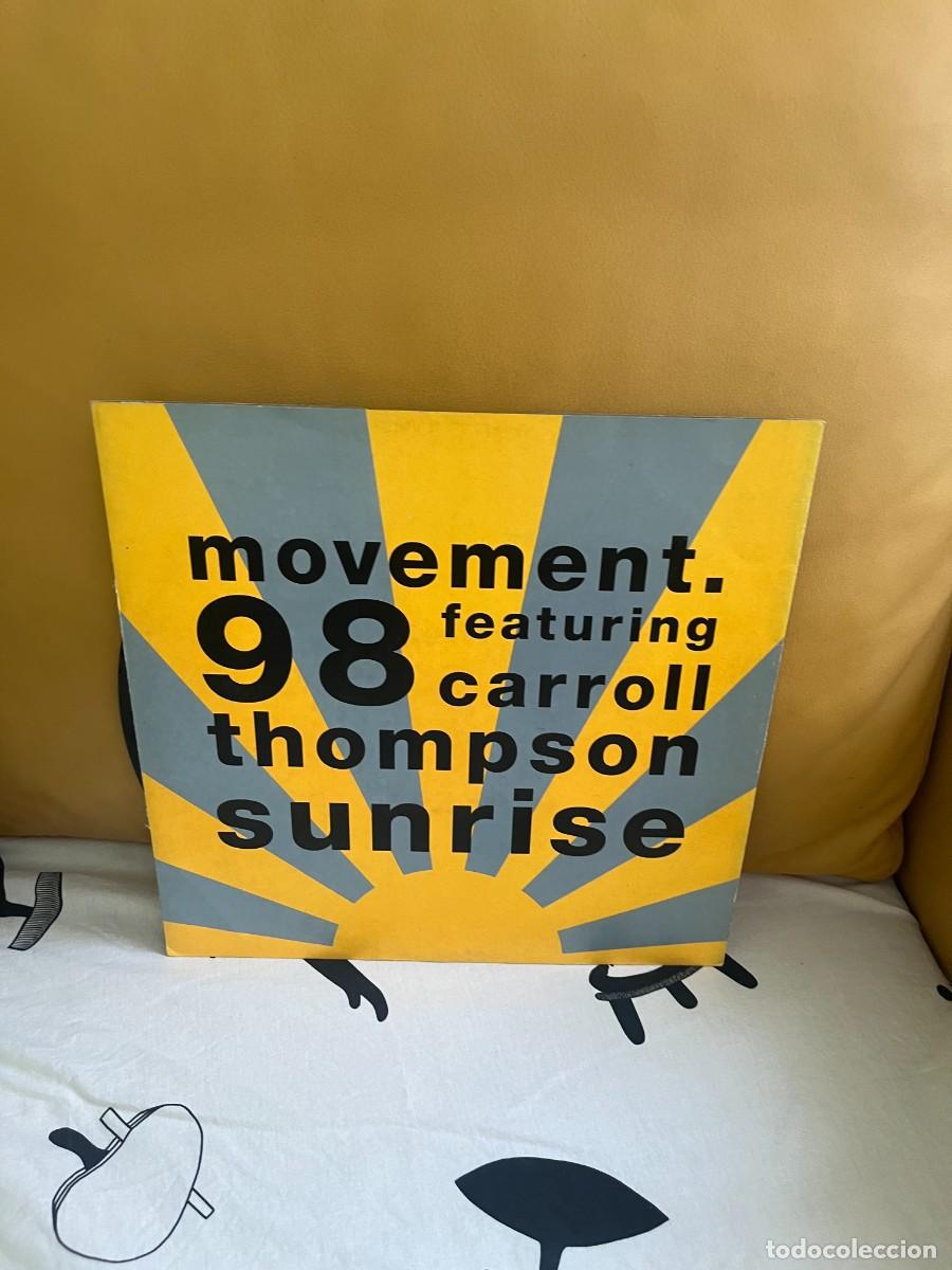 Discos de vinilo: Movement. 98 Featuring Carroll Thompson &lrm;&ndash; Sunrise - Foto 1