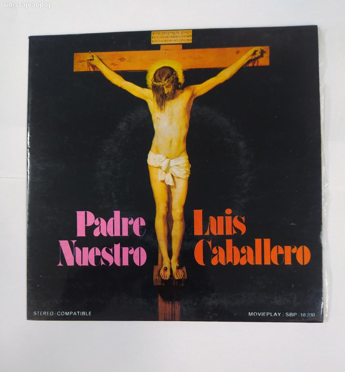 Discos de vinilo: PADRE NUESTRO. LUIS CABALLERO. TDKDS25F - Foto 1
