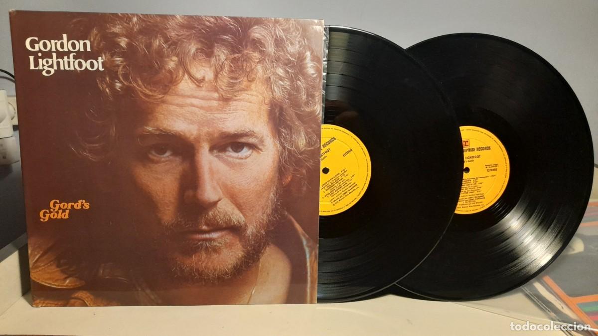 Discos de vinilo: DOBLE LP GORDON LIGHTFOOT : GORD&acute;S GOLD - Foto 1