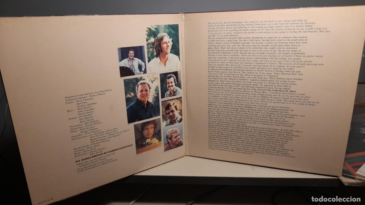 Discos de vinilo: DOBLE LP GORDON LIGHTFOOT : GORD&acute;S GOLD - Foto 2
