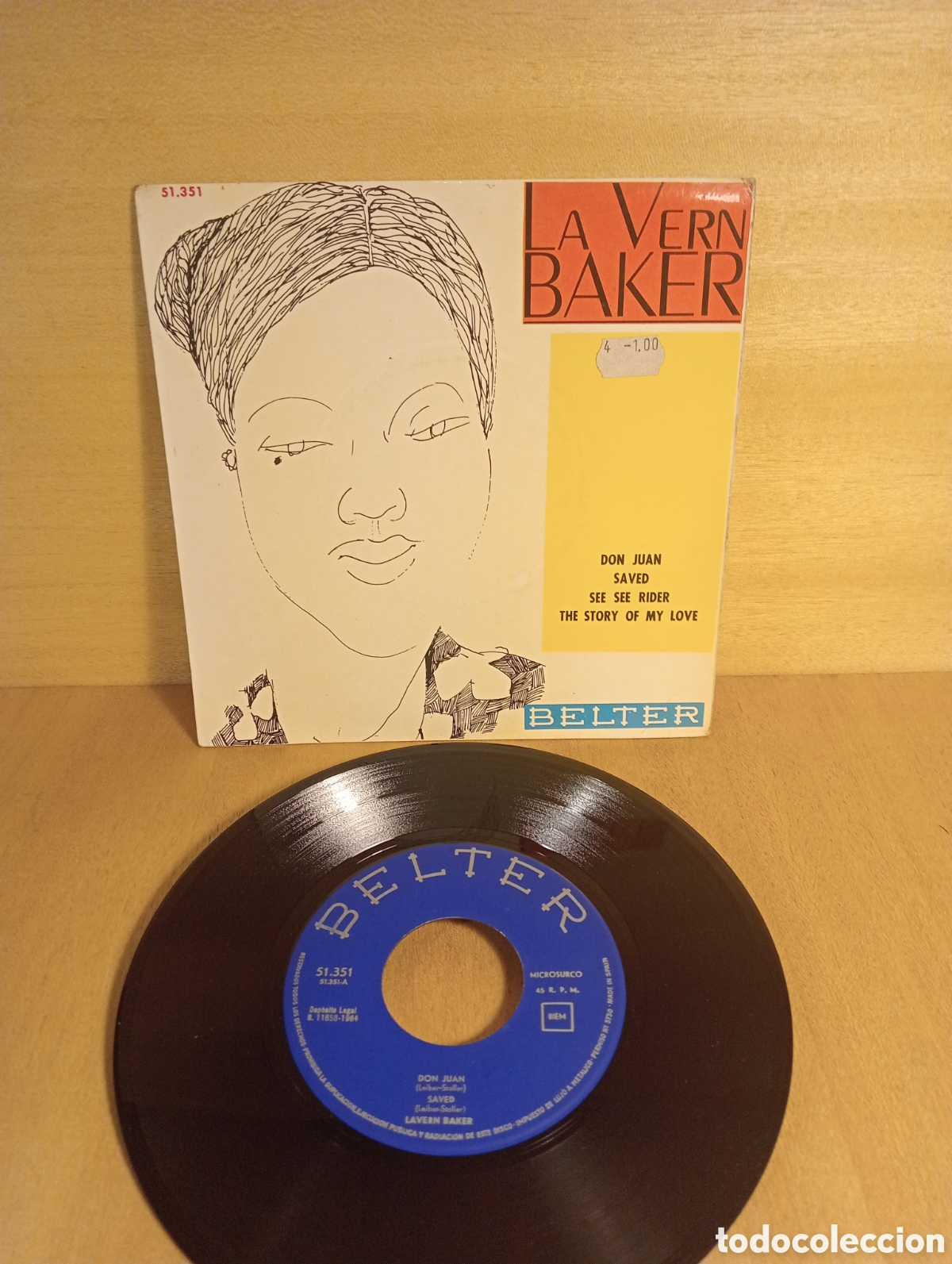 Discos de vinilo: La Vern Baker. Don Juan. Sabed. Etc. - Foto 1