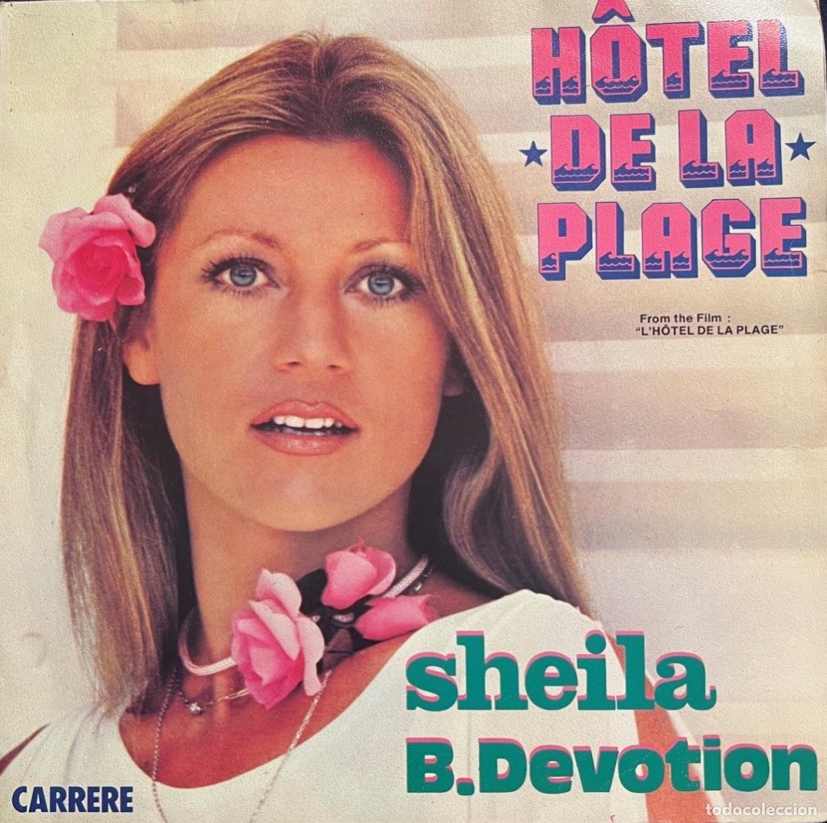 Discos de vinilo: SHEILA - B. DEVOTION 45rpm HOTEL DE LA PLAGE - Foto 1