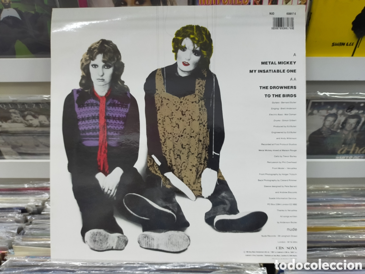 Discos de vinilo: Suede maxi metal Mickey Espa&ntilde;a 1992 - Foto 2