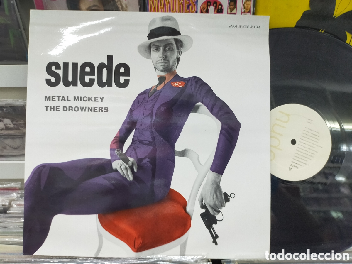 Discos de vinilo: Suede maxi metal Mickey Espa&ntilde;a 1992 - Foto 1