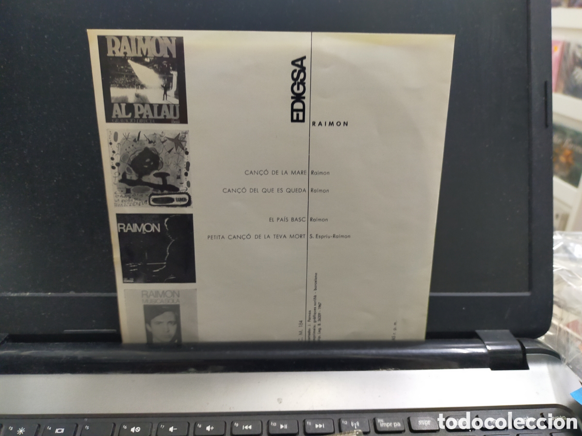 Discos de vinilo: Raimon ep can&ccedil;o de la mare + 3 1967 - Foto 2