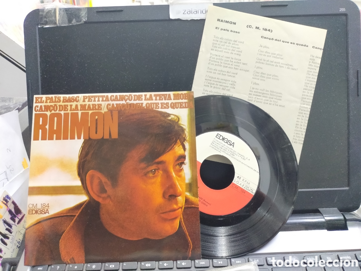 Discos de vinilo: Raimon ep can&ccedil;o de la mare + 3 1967 - Foto 1