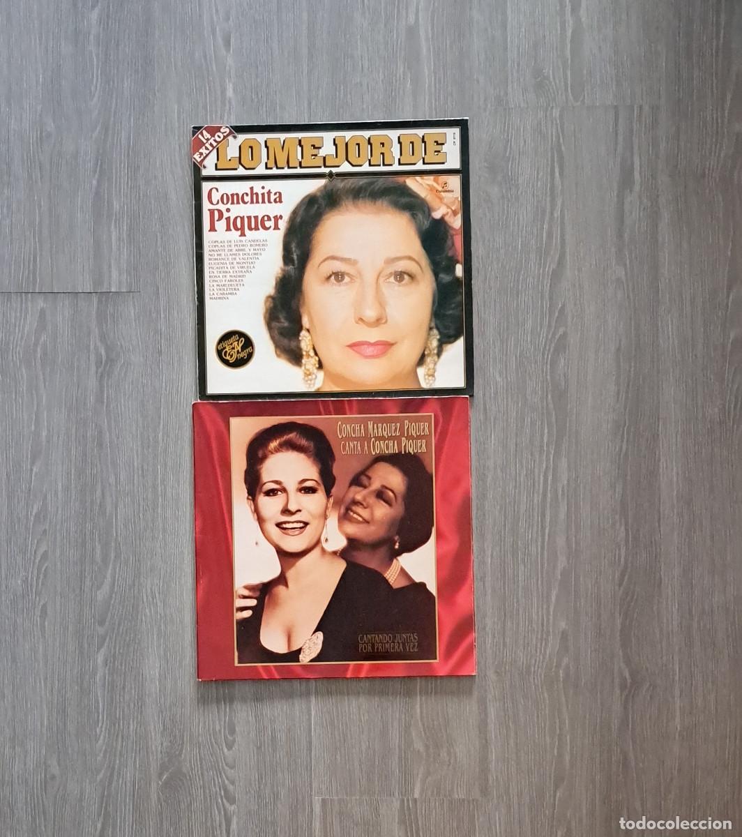 Discos de vinilo: 2 LPs de vinilo de Concha Piquer - Foto 1