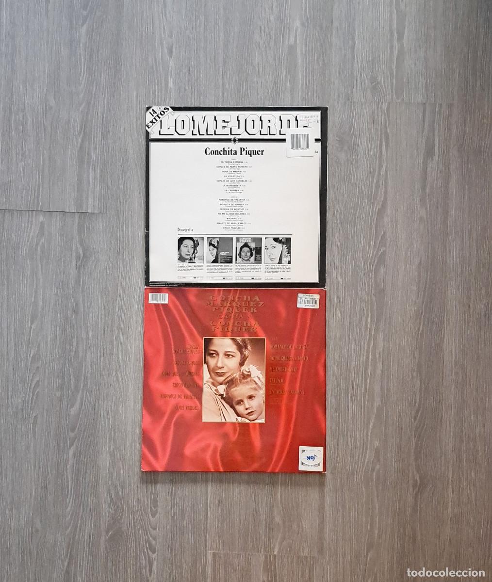 Discos de vinilo: 2 LPs de vinilo de Concha Piquer - Foto 2