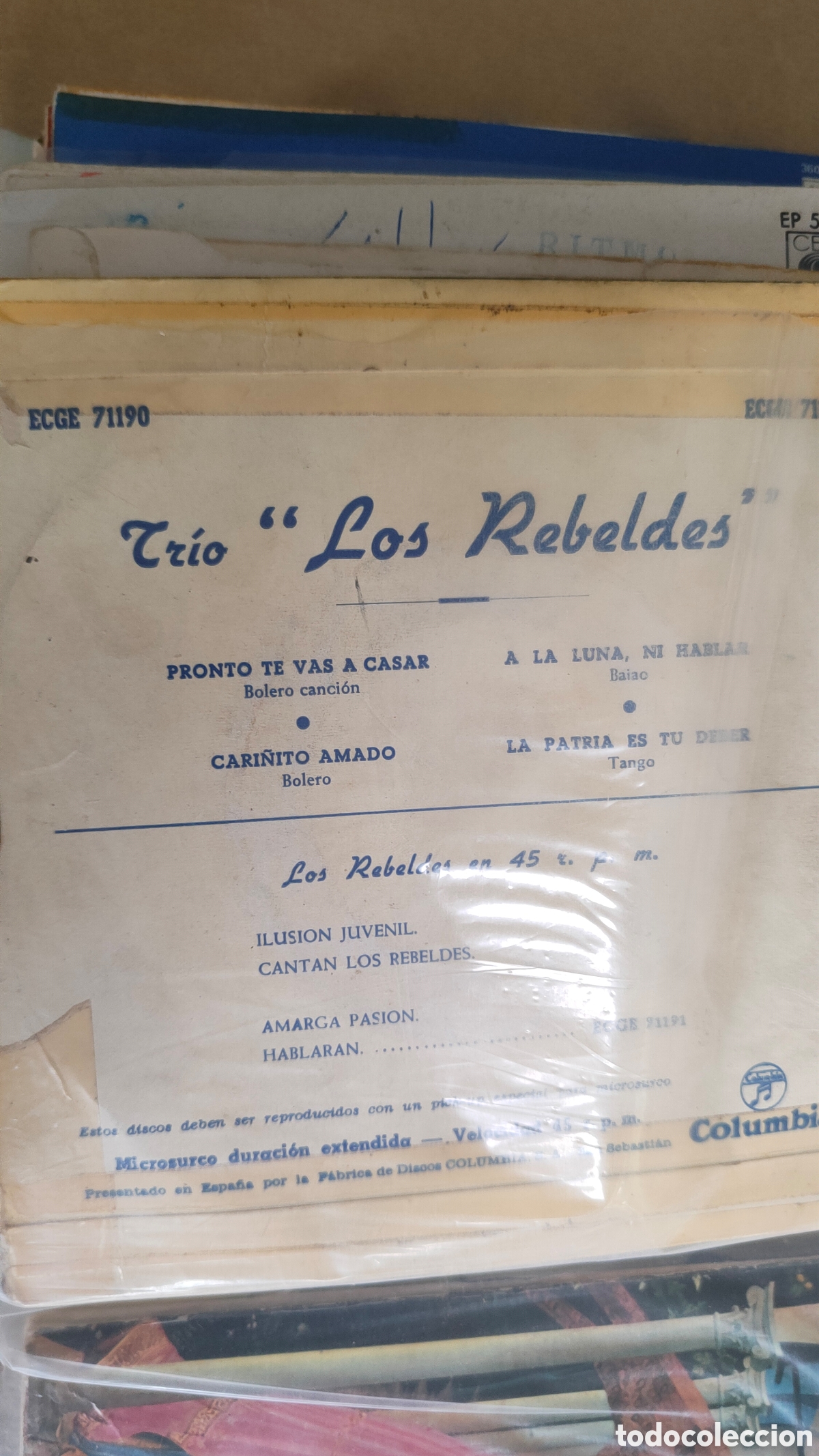 Discos de vinilo: Lote de 39 discos vintage - Foto 3