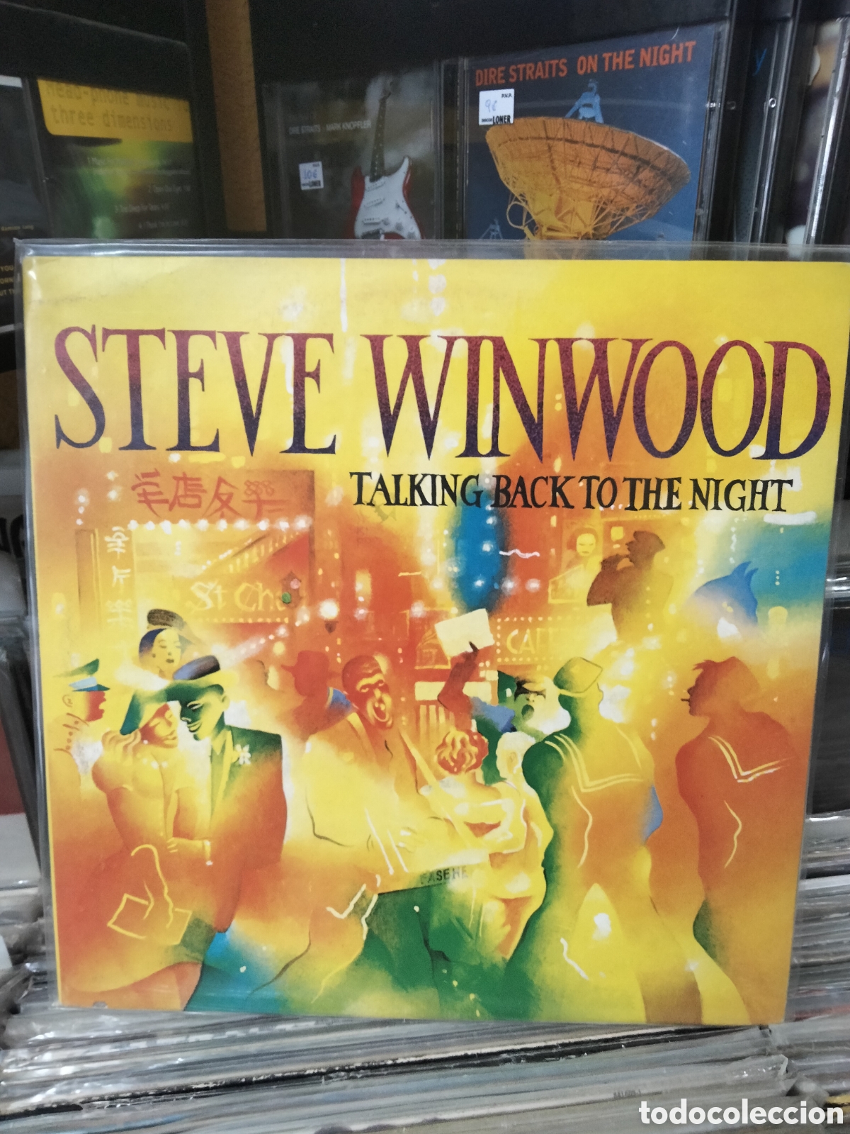 Discos de vinilo: Steve winwood talking back to the night - Foto 1