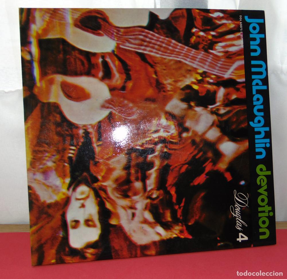 Discos de vinilo: John McLaughlin &ndash; Devotion - LP 1972 - Foto 3