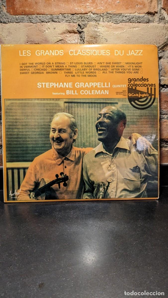 Discos de vinilo: Stephane Grappelli quintet Bill Coleman LP 1976 - Foto 1