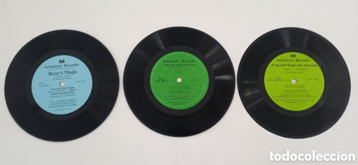 Discos de vinilo: Lote vinilos infantil Scholastic Records - Foto 2