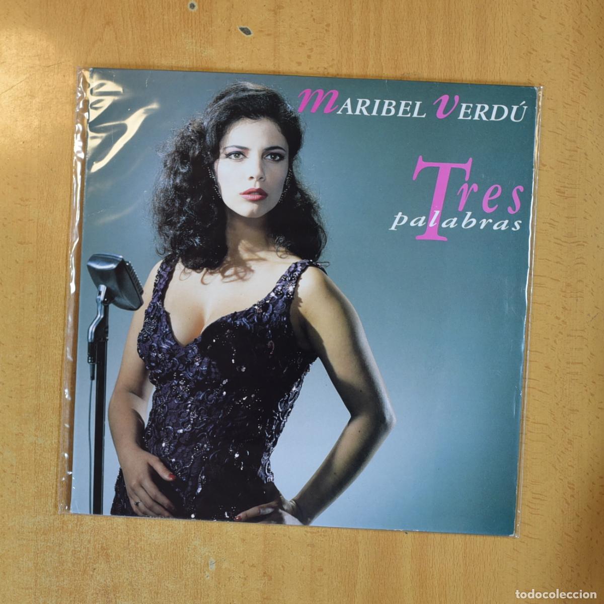 Discos de vinilo: MARIBEL VERDU - TRES PALABRAS - LP - Foto 1