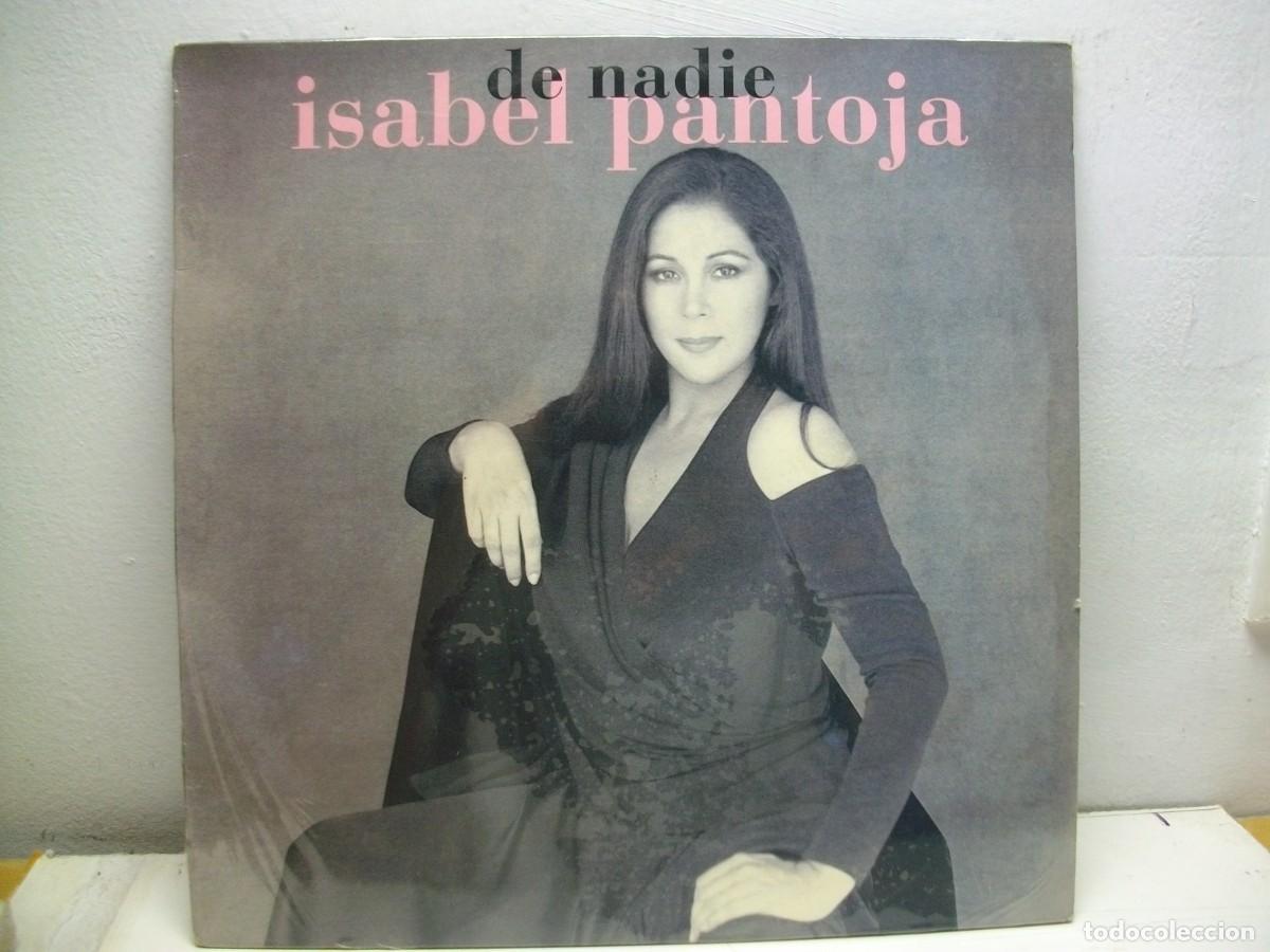 Discos de vinilo: Isabel Pantoja &ndash; De Nadie LP COMO NUEVO - Foto 1