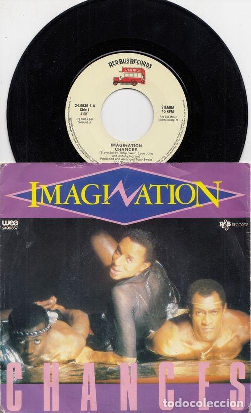 Discos de vinilo: IMAGINATION - CHANCES - SINGLE DE VINILO EDITADO EN BELGICA- C- 3 - Foto 1