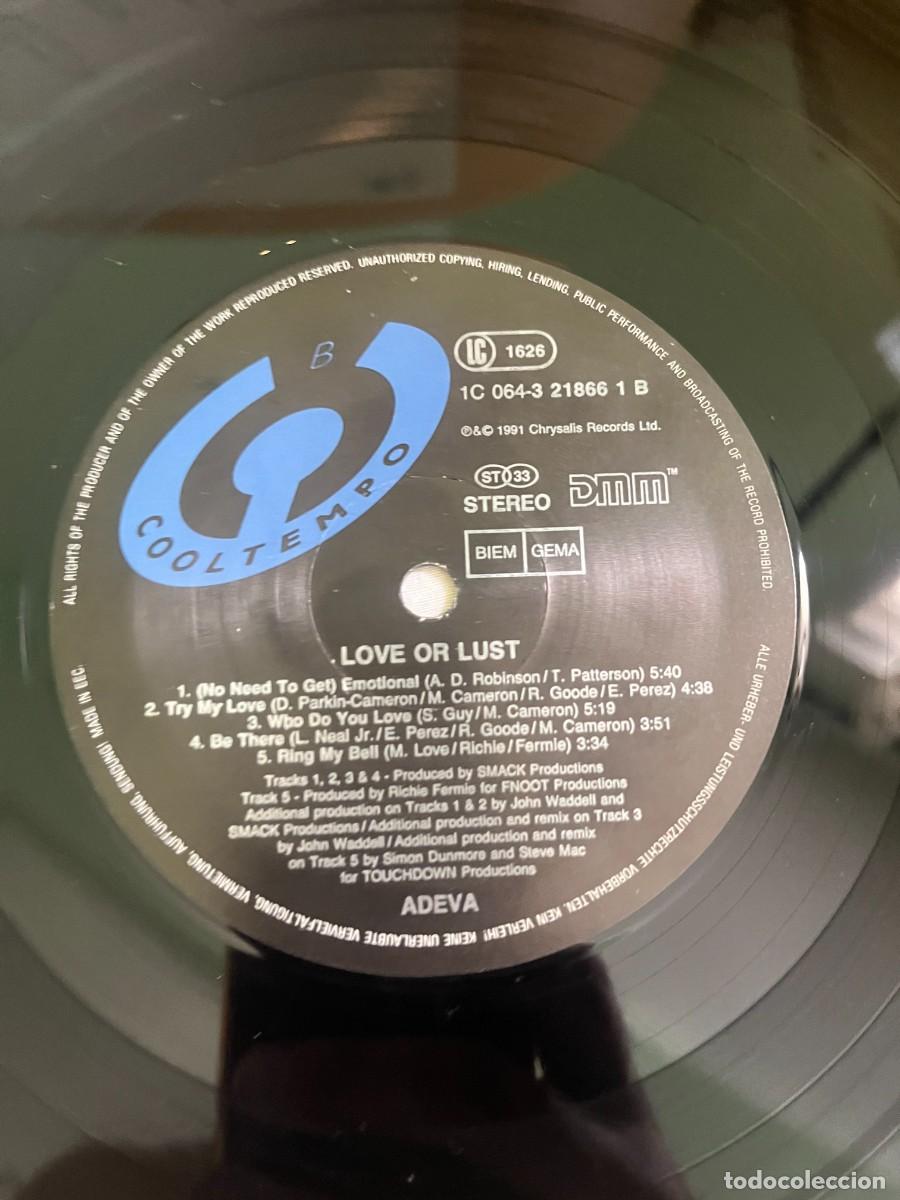 Discos de vinilo: Adeva &lrm;&ndash; Love Or Lust? - Foto 5