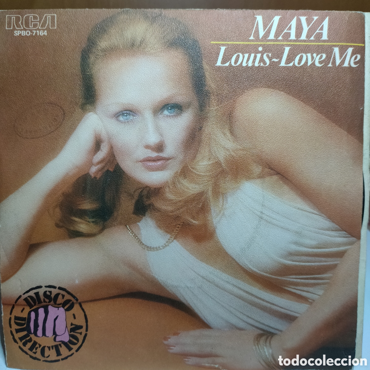 Discos de vinilo: Maya &ndash; Louis. Disco Direction . 1979 original Spain disco 7&rdquo; vinilo - Foto 1