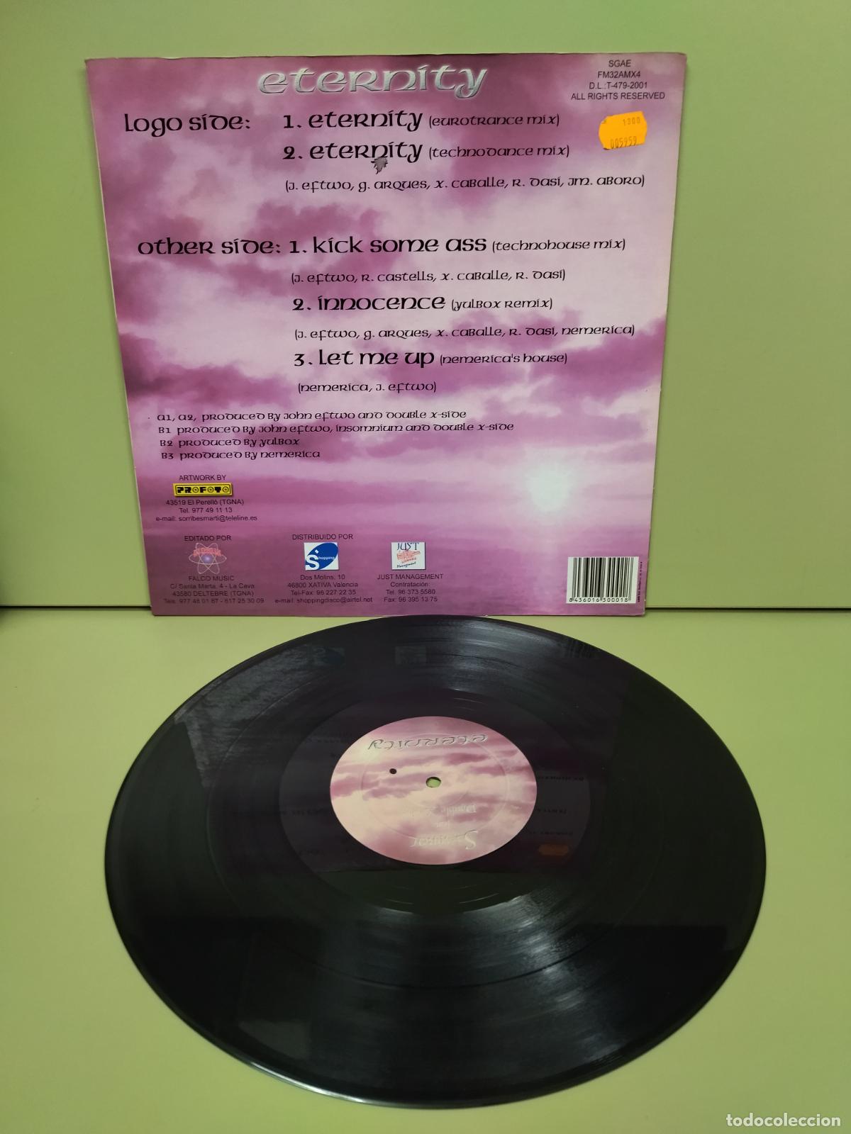 Discos de vinilo: ETERNITY - SYMBOL FEAT DOUBLE X-SIDE - DISCO DE VINILO - Foto 2