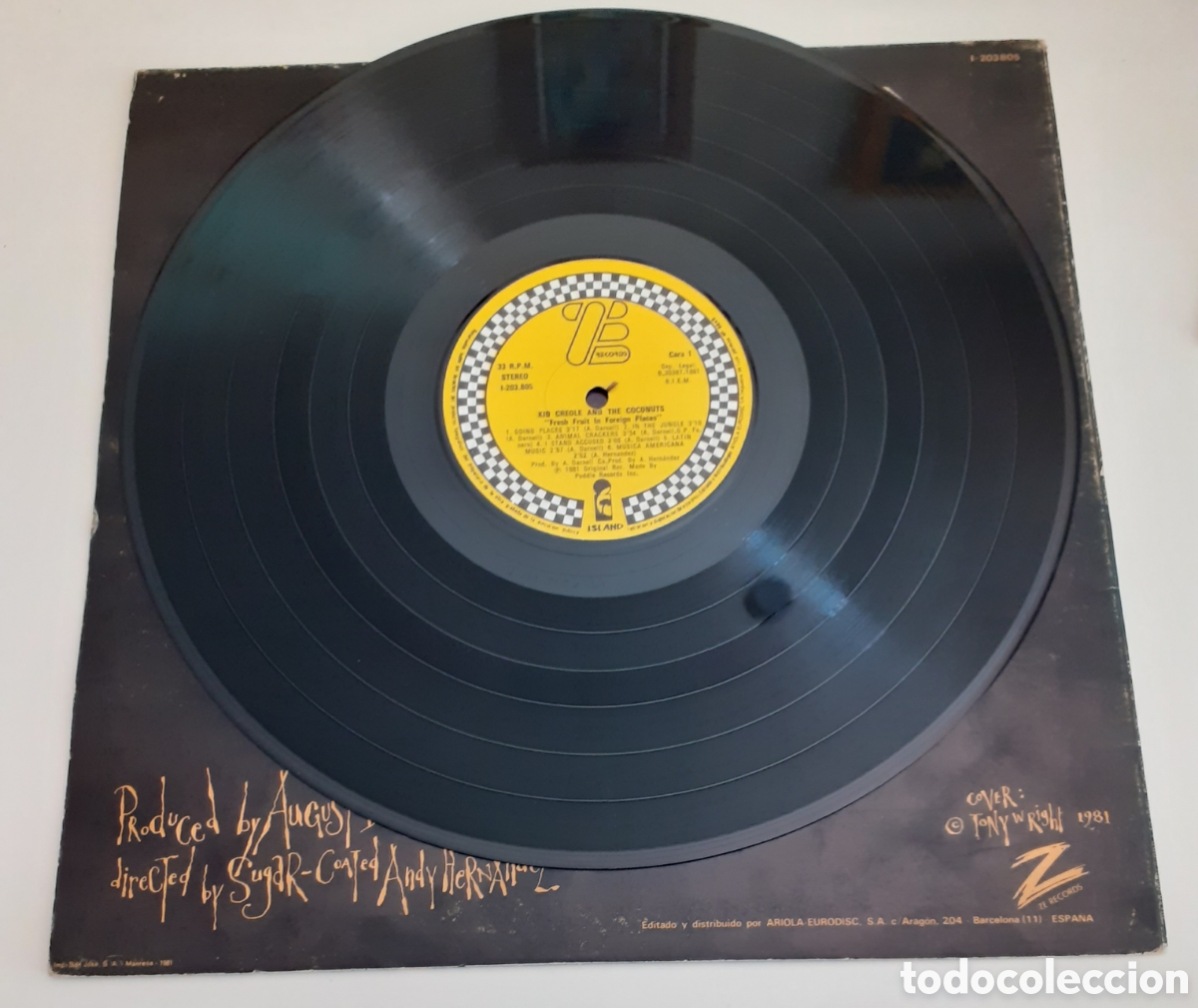 Discos de vinilo: Kid Creole, fresh fruit in Foreing places - Foto 3