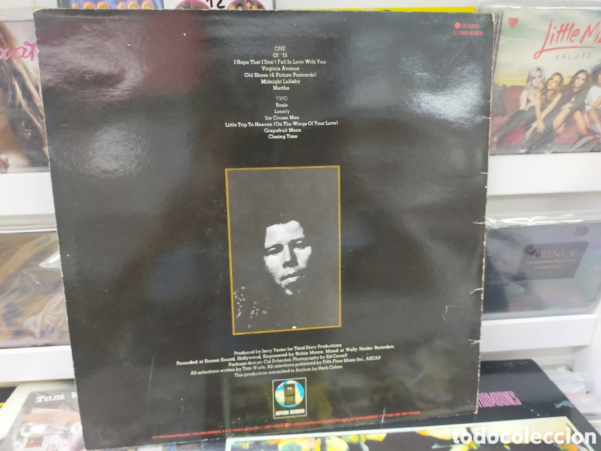Discos de vinilo: Tom waits lp closing time Espa&ntilde;a 1985 - Foto 2