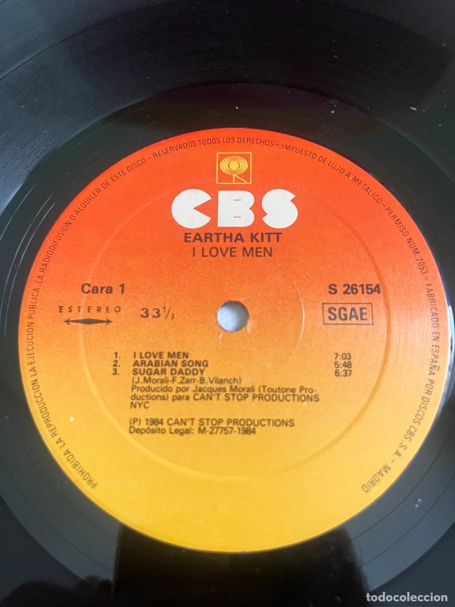Discos de vinilo: Eartha Kitt &lrm;&ndash; I Love Men, - Foto 4