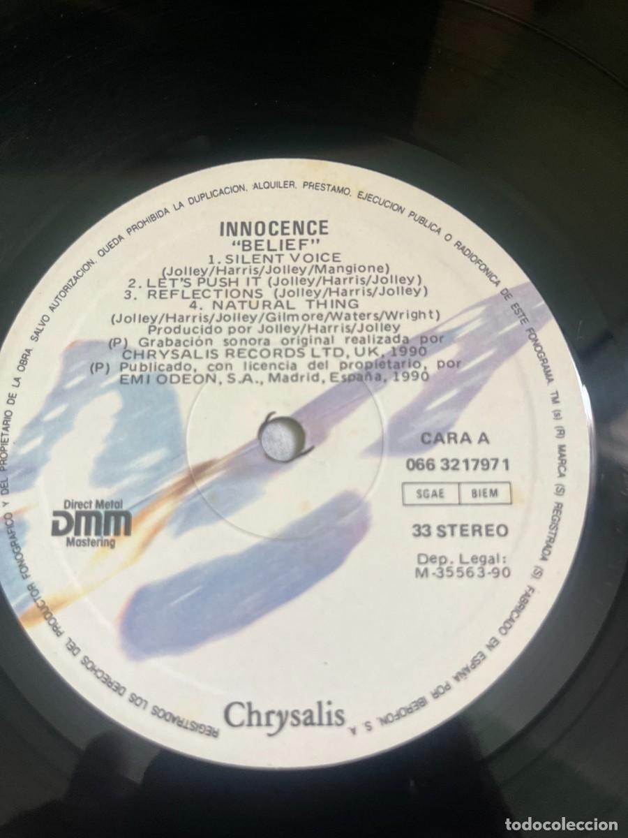 Discos de vinilo: Innocence &lrm;&ndash; Belief ..... - Foto 5