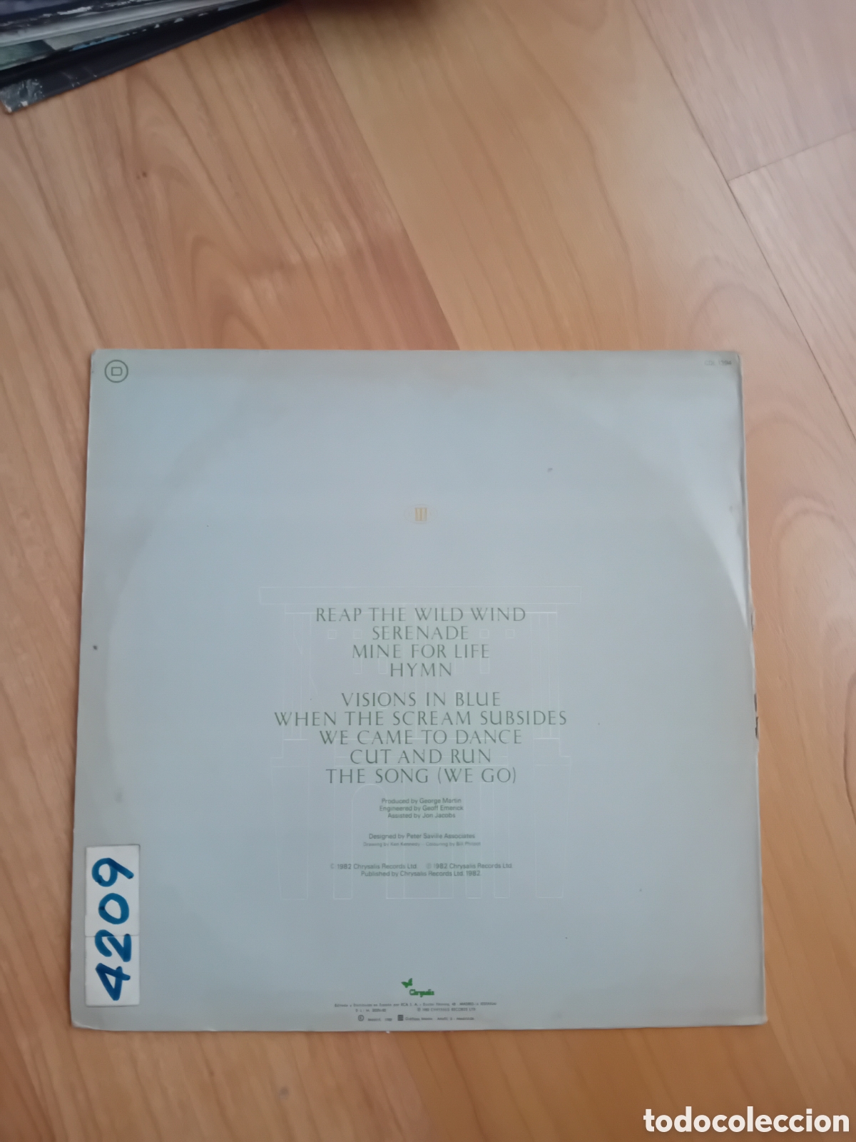 Discos de vinilo: ULTRAVOX. QUARTET. 1982 - Foto 2