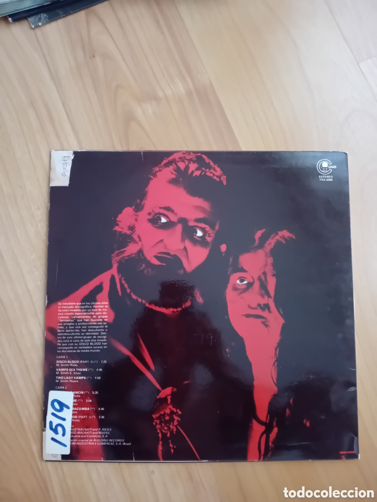 Discos de vinilo: THE VAMPS. DISCO BLOOD - Foto 2