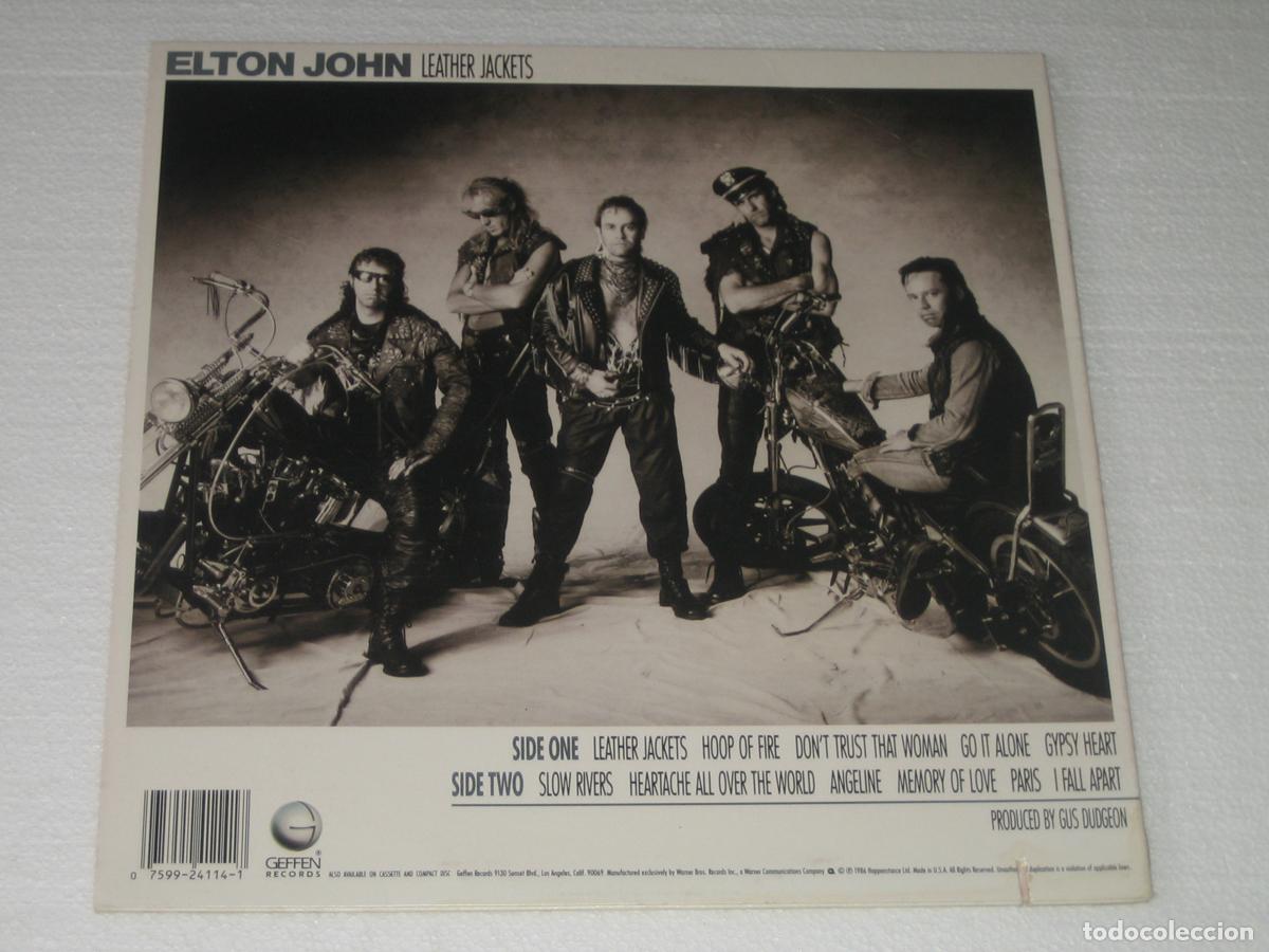 Discos de vinilo: ELTON JOHN - ED. USA 1986 - - Foto 2