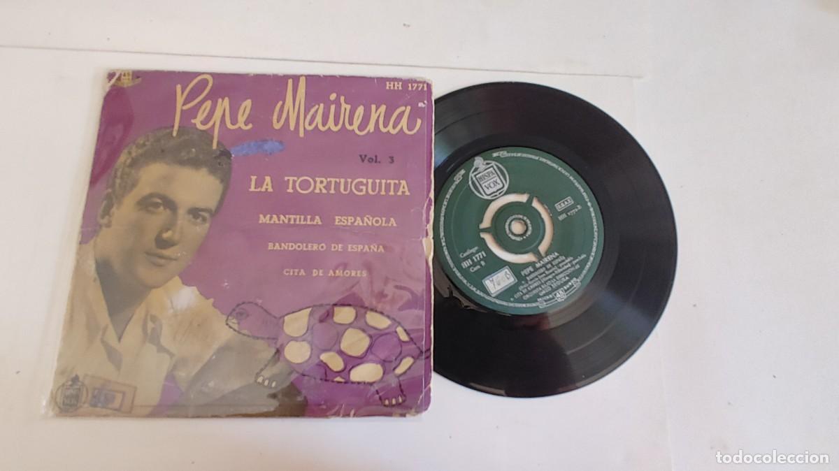 Discos de vinilo: PEPE MAIRENA-EP LA TORTUGUITA +3 - Foto 1