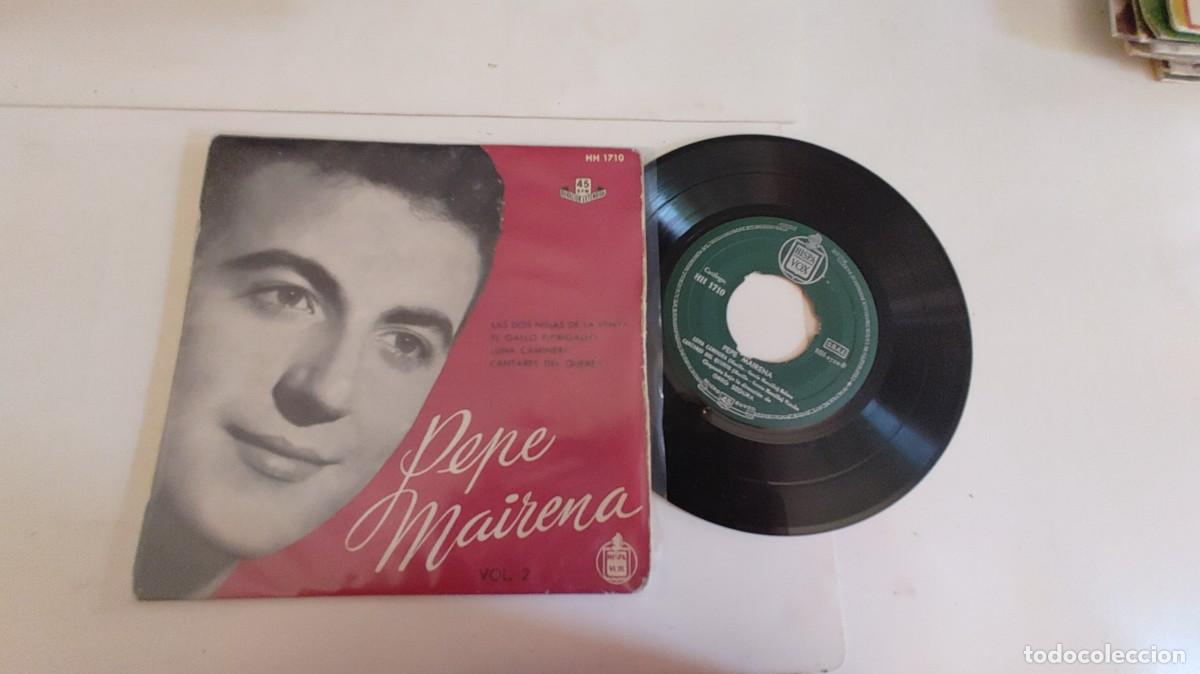 Discos de vinilo: PEPE MAIRENA-EP LAS DOS NI&Ntilde;AS DE LA VENTA +3 - Foto 1