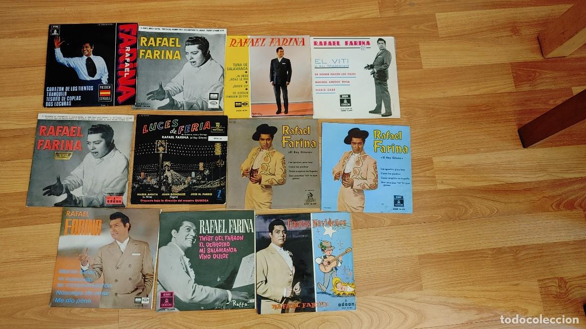 Discos de vinilo: RAFAEL FARINA-LOTE DE 11 EPS - Foto 1